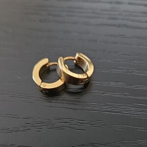 Gold Hoop Earrings